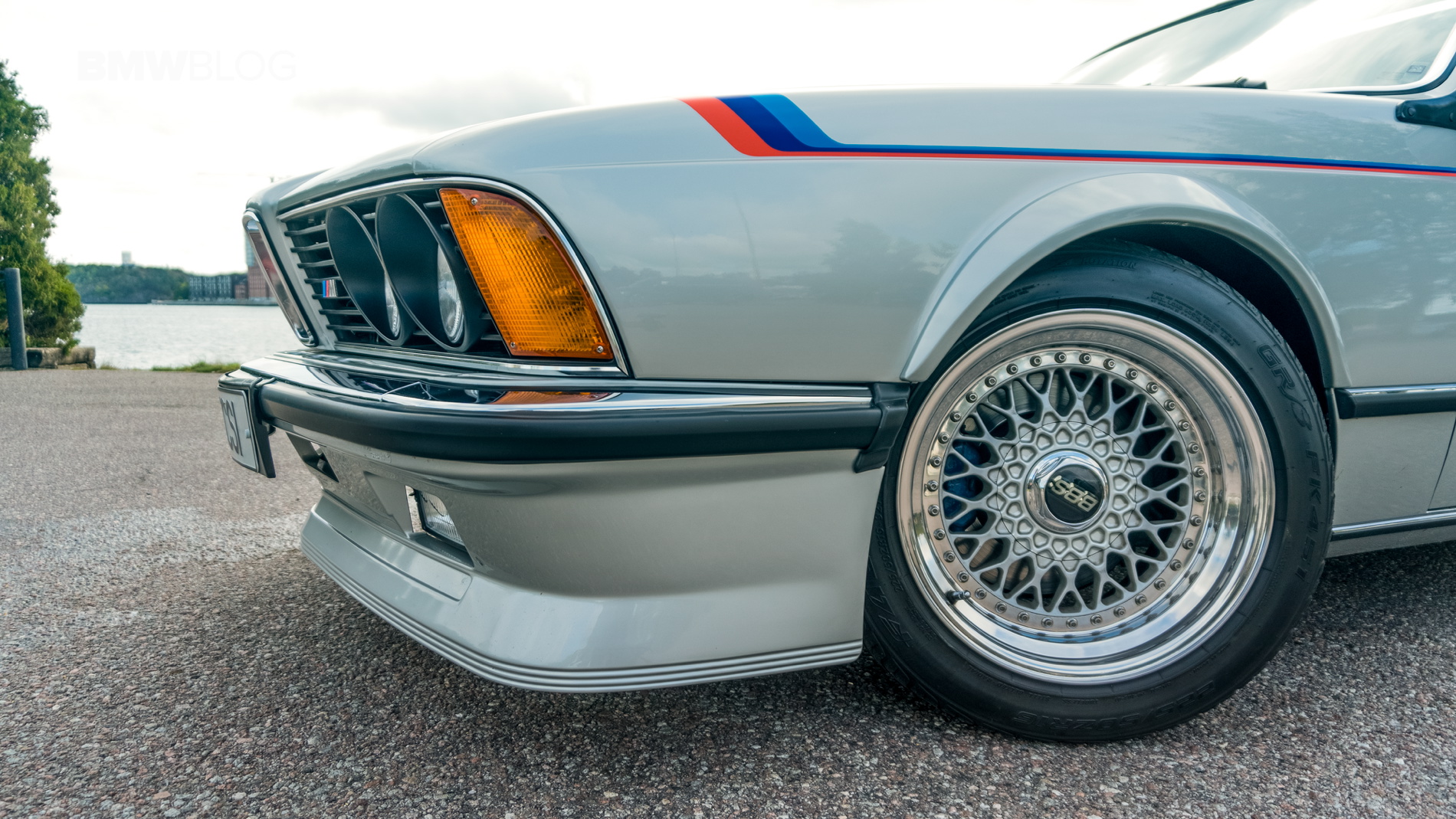 A classic restored BMW M635CSi