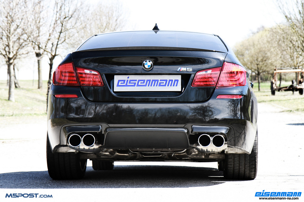 Eisenmann BMW M5 exhaust