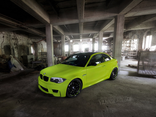Hulk's Lime Green BMW 1M