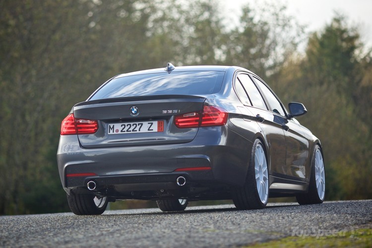 F30 BMW 3 Series with H&R suspension