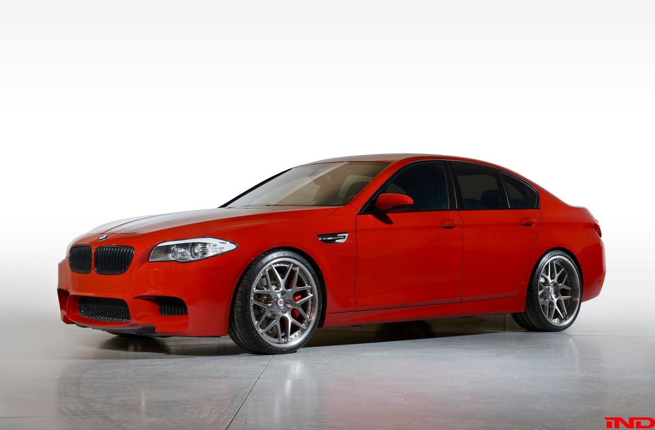 Imola Red F10 BMW M5 by IND