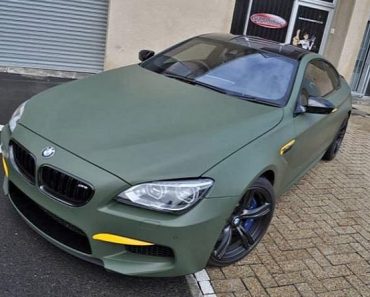 Military Green BMW M6