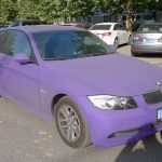 Matte Purple BMW 3 Series