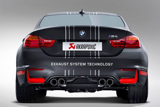 Akrapovic BMW M4 exhaust system teaser