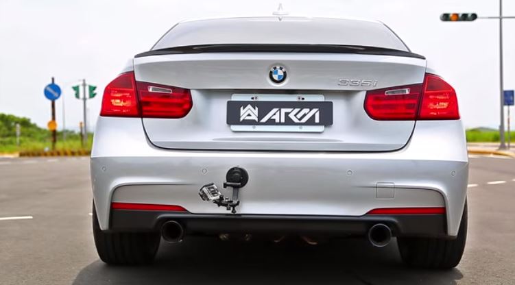 F30 BMW 335i with Armytrix Valvetronic Exhaust