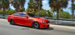 F10 BMW M5 with Strasse Wheels (1)