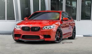 F10 BMW M5 with Strasse Wheels (10)