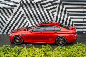 F10 BMW M5 with Strasse Wheels (2)