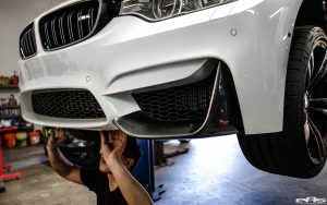 Alpine White F82 BMW M4 with M Performance Parts by EAS (1)