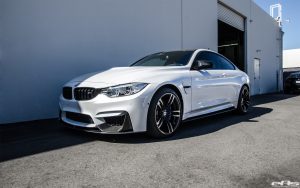 Alpine White F82 BMW M4 with M Performance Parts by EAS (2)