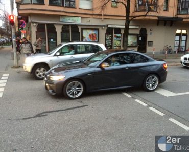 2016 BMW M2 Coupe Spotted in Mineral Grey (2)