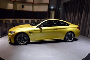 Austin Yellow F82 BMW M4 Coupe at BMW Abu Dhabi (3)