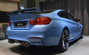 Yas Marina Blue F82 BMW M4  (1)