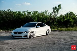 Alpine White BMW 435i Coupe with M Sport Package Bagging Treatment (11)