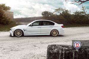 F80 BMW M3 Sits on HRE Wheels (8)