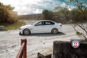 F80 BMW M3 Sits on HRE Wheels (9)