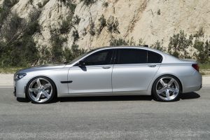 F02 BMW 750i with Fossette wheels