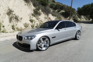 F02 BMW 750i with Fossette wheels