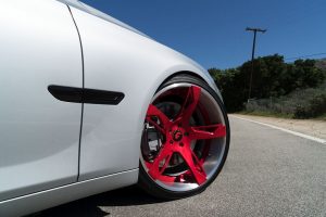 F02 BMW 750i with Fossette wheels