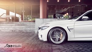 Alpine White BMW M3 (1)