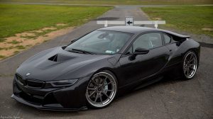 BMW i8 by Vorsteiner in black