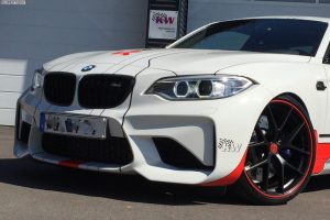 F22 BMW M2 Akrapovic exhaust