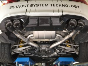 F22 BMW M2 Akrapovic exhaust