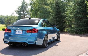 F80 BMW M3 with HRE P101 wheels