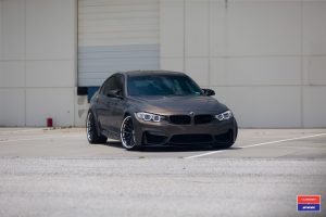 F80 BMW M3on Vossen Wheels (11)
