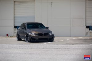 F80 BMW M3on Vossen Wheels (12)