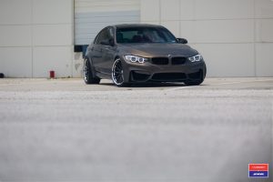 F80 BMW M3on Vossen Wheels (14)