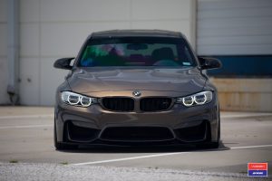 F80 BMW M3on Vossen Wheels (2)