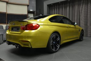 Austin Yellow F8 BMW M4 in Abu Dhabi (12)