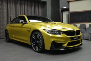 Austin Yellow F8 BMW M4 in Abu Dhabi (3)