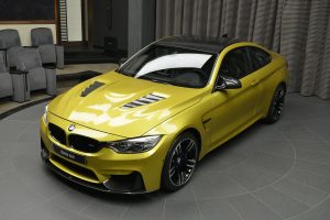 Austin Yellow F8 BMW M4 in Abu Dhabi (4)