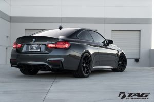 Mineral Grey BMW M4 Wrapped in HRE Wheels (11)