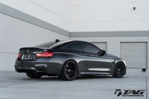 Mineral Grey BMW M4 Wrapped in HRE Wheels (15)