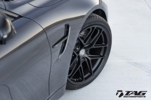 Mineral Grey BMW M4 Wrapped in HRE Wheels (9)