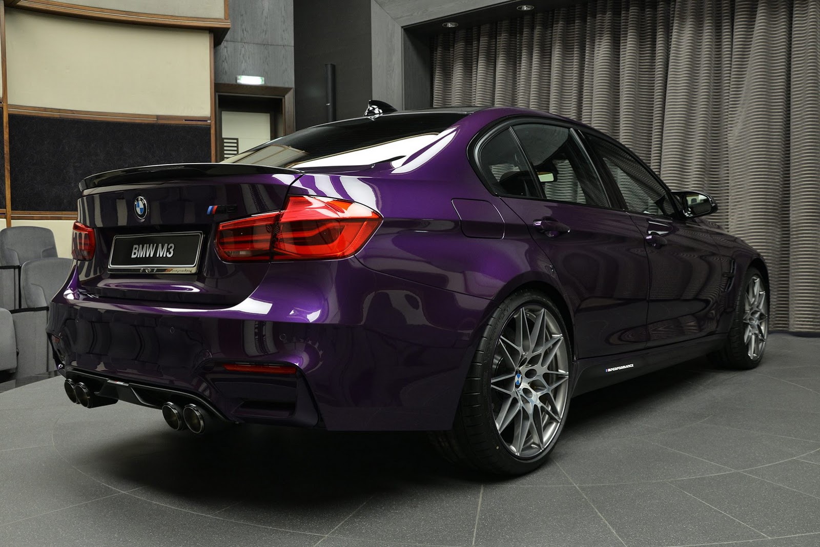 Twilight Purple BMW M3 with Competition Package (15)