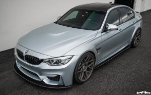 BMW M3 in Silverstone Metallic with New Styling Updated by EAS (9)