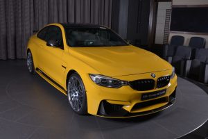 Yellow F82 BMW M4 Individual (1)