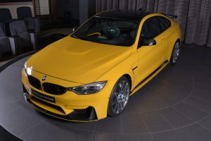 Yellow F82 BMW M4 Individual (18)