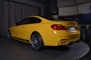 Yellow F82 BMW M4 Individual (2)