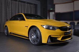 Yellow F82 BMW M4 Individual (7)
