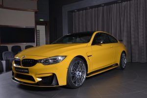 Yellow F82 BMW M4 Individual (8)