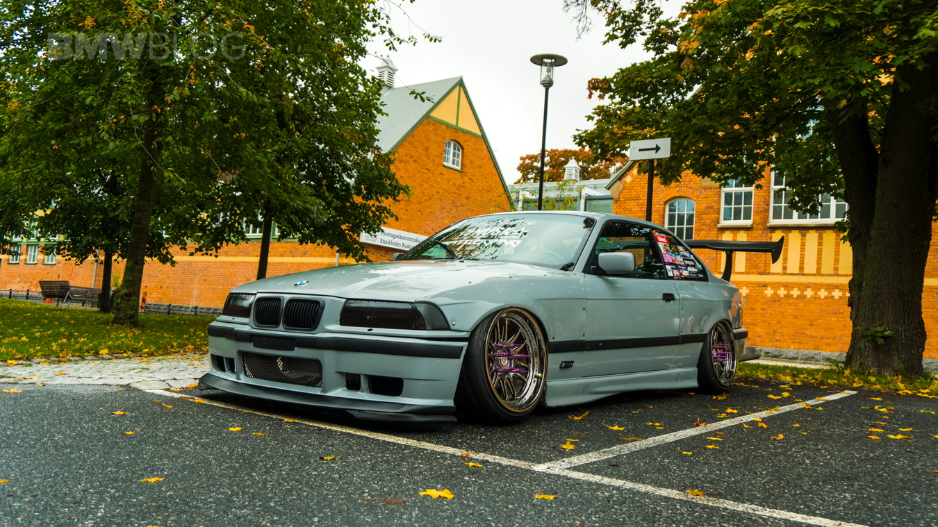 BMW 3-Series E36 with Musk Customs Wing