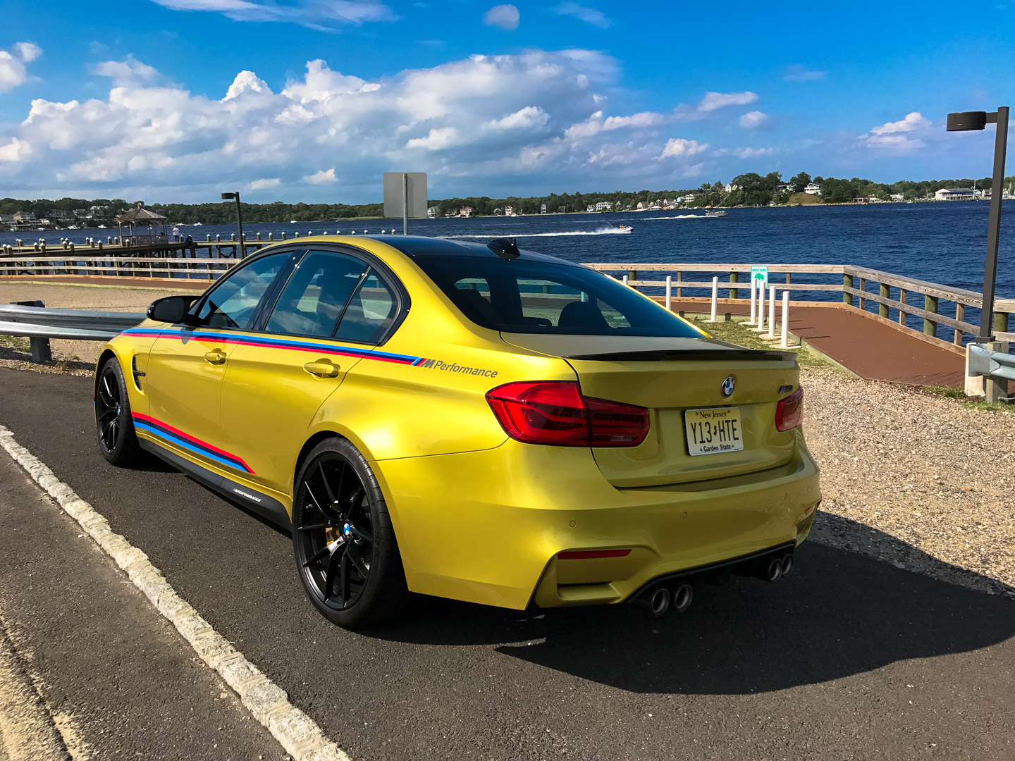 BMW M3 Competition with M Performance Exhaust