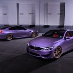 BMW M4 & M6 in Matte Purple (2)