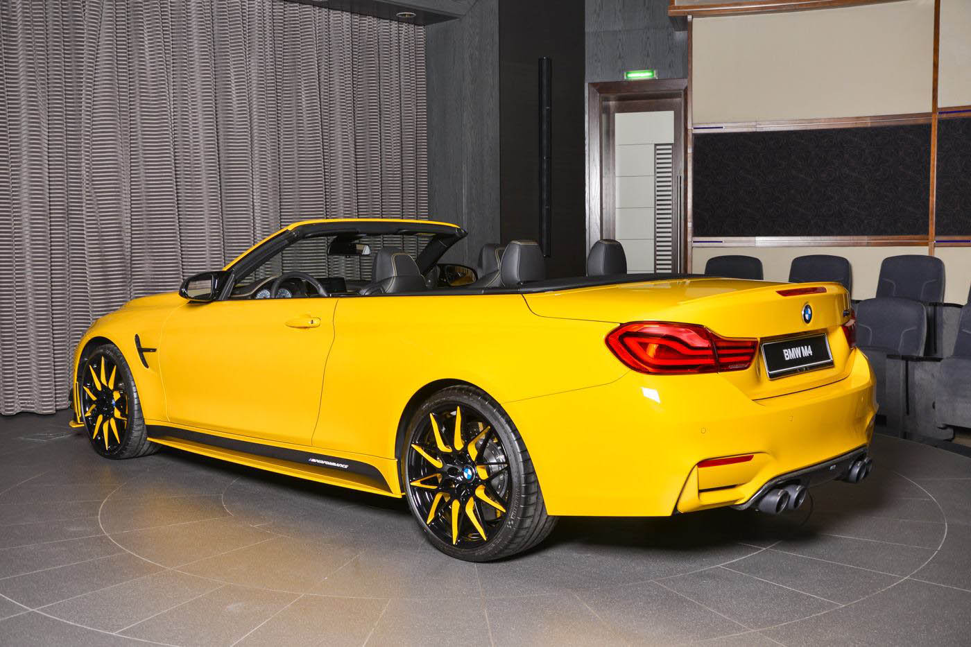 Yellow M4 Convertible by AC Schnitzer