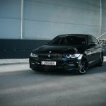 Carbon Black Metallic G30 BMW 5-Series with Vossen Wheels (1)